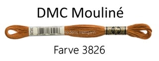 DMC Mouline Amagergarn farve 3826